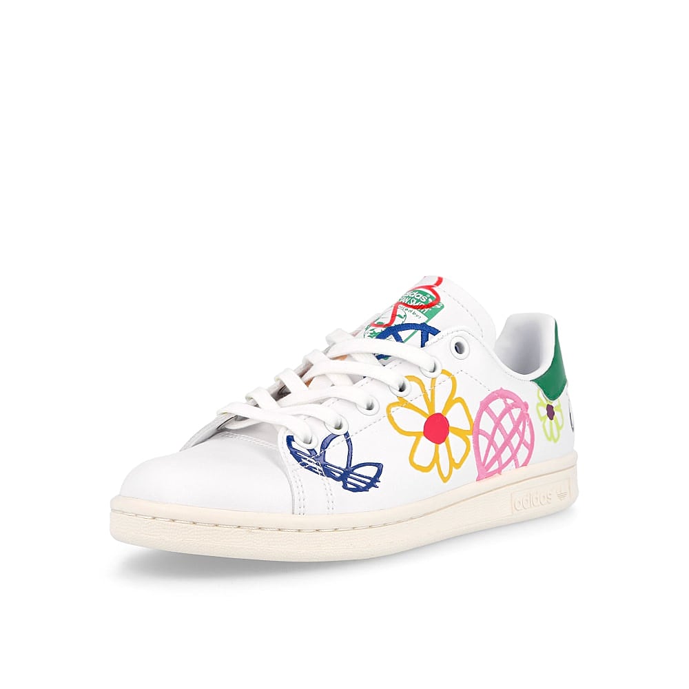 adidas wmns stan smith Footwear White / Green / Chalk White Detailfoto | Overkill