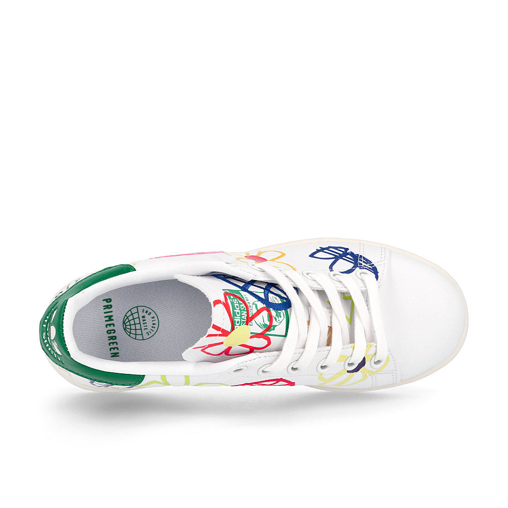 adidas wmns stan smith Footwear White / Green / Chalk White Detail view 1 | Overkill