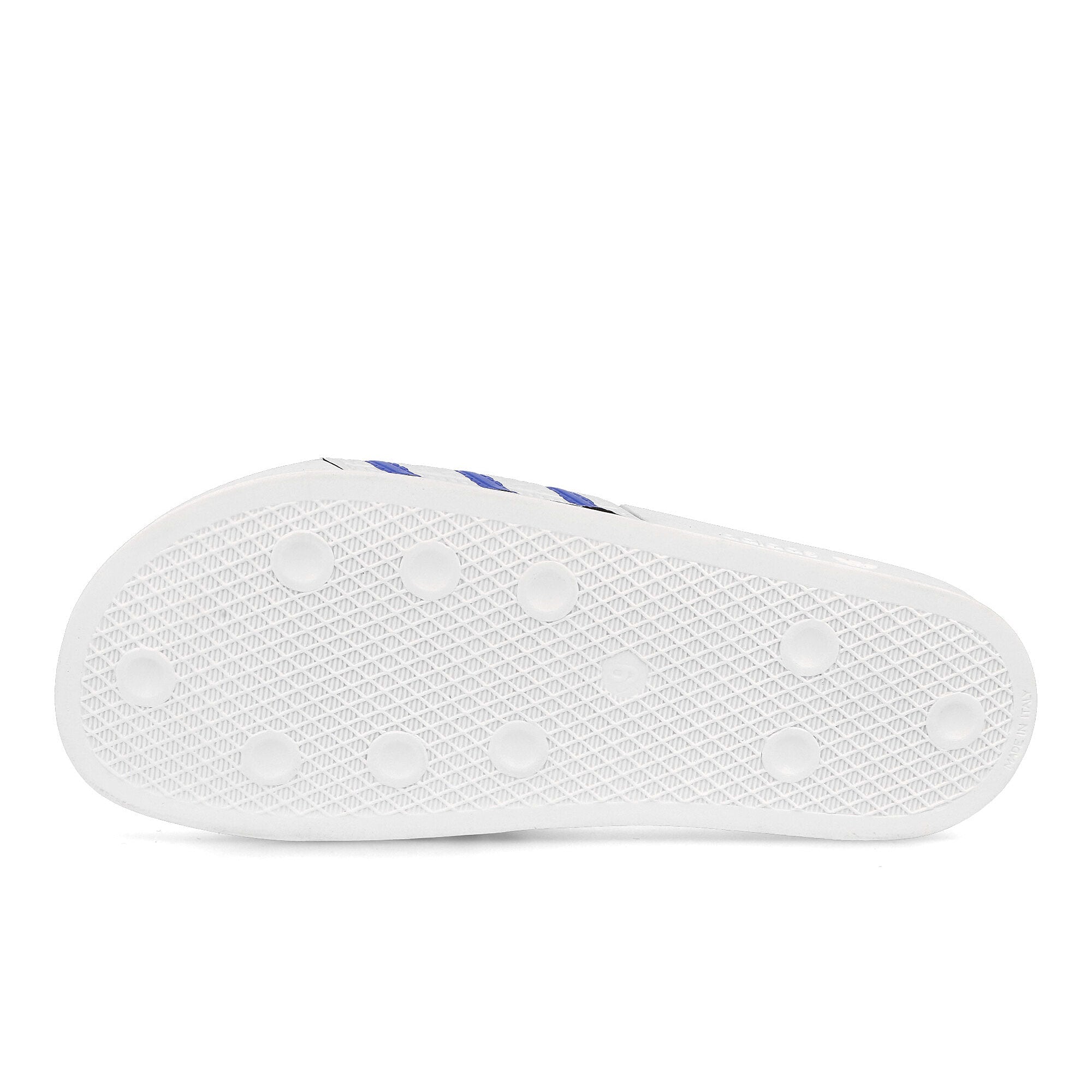 adidas adilette Footwear White / Glory Blue / Footwear White Detail view 2 | Overkill