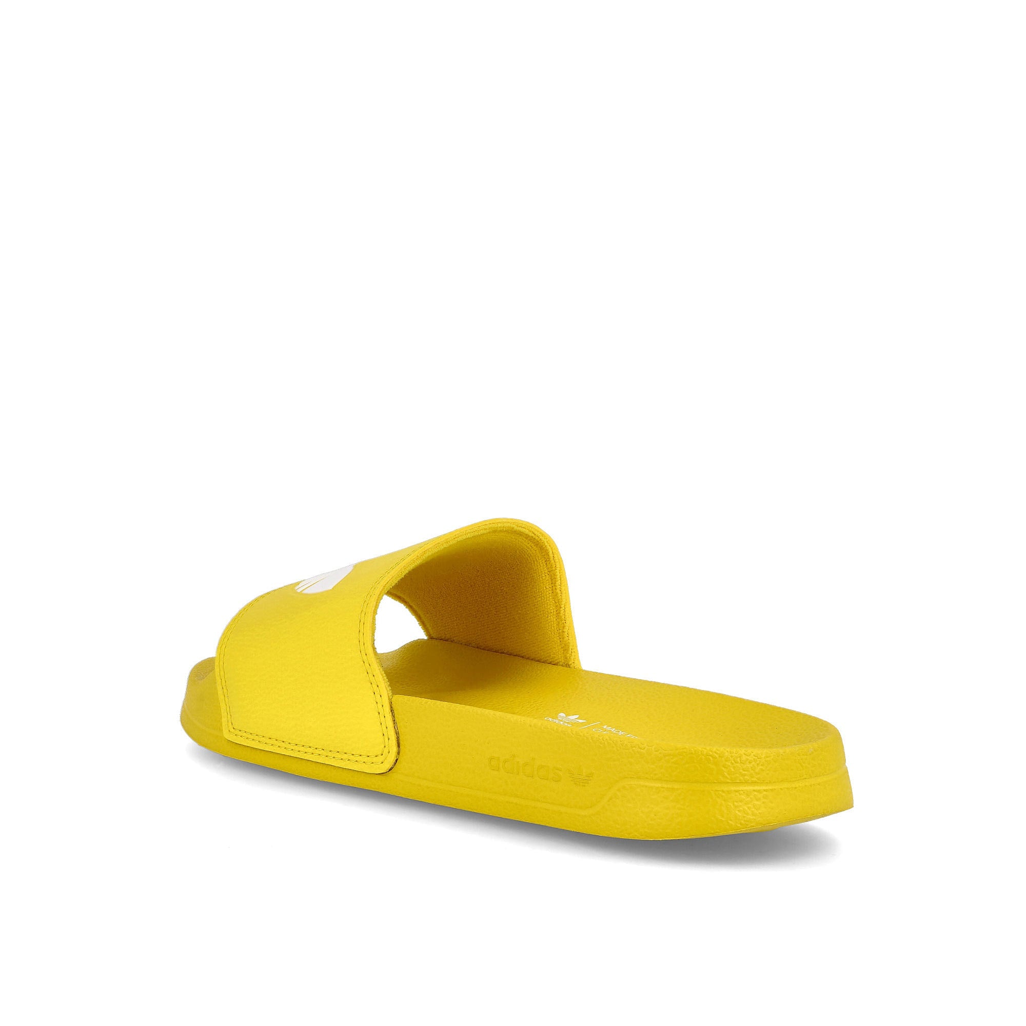adidas adilette lite Hazy Yellow / Footwear White / Hazy Yellow Close-up | Overkill