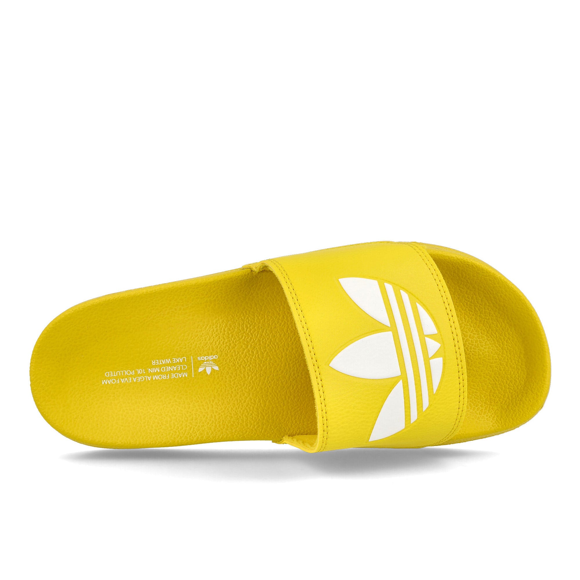 adidas adilette lite Hazy Yellow / Footwear White / Hazy Yellow Detail view 1 | Overkill