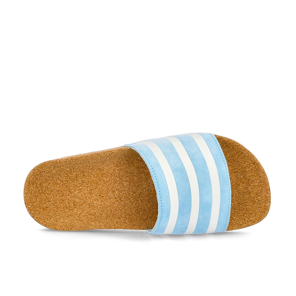 adidas wmns adilette Hazy Sky / Core White / Core White Detail view 1 | Overkill