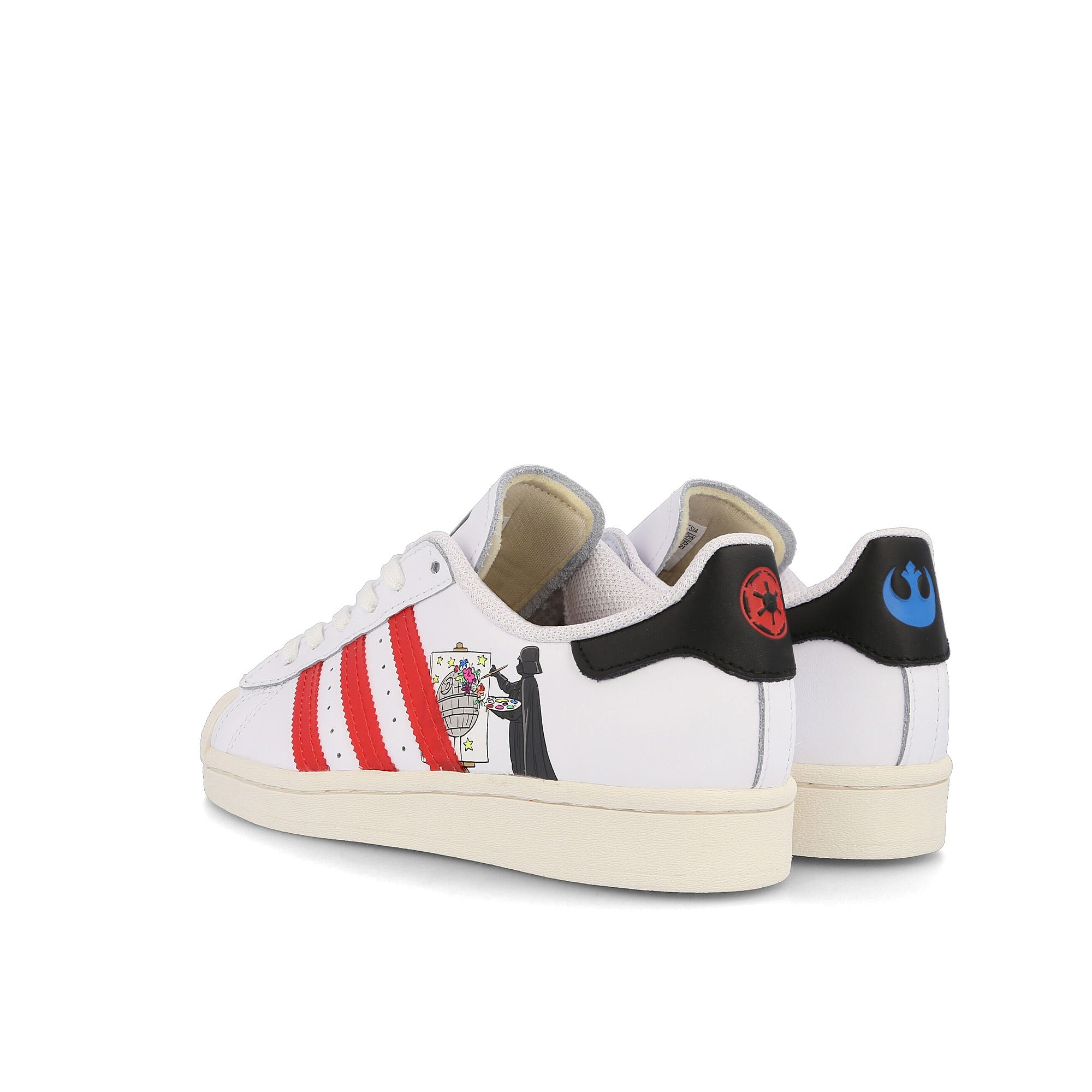 adidas Star Wars x adidas Superstar Junior Footwear White / Scarlet / Chalk White Detailfoto | Overkill