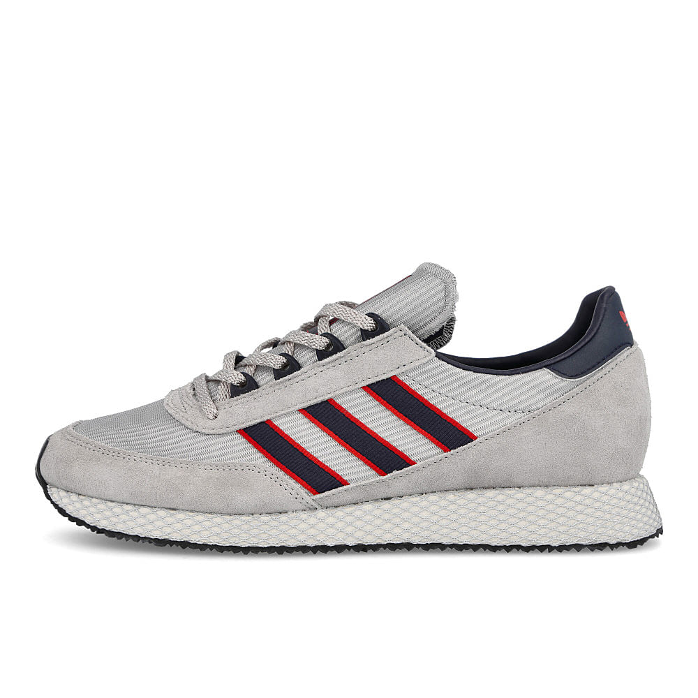 adidas glenbuck Grey Two-Legend Ink-Scarlet Sneakers FX6353 | Overkill