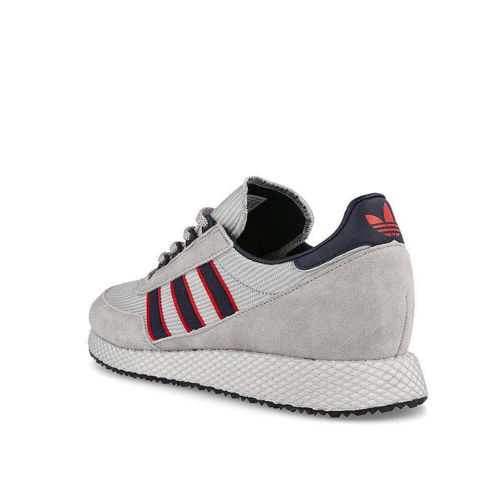 adidas glenbuck Grey Two-Legend Ink-Scarlet Sneakers Material | Overkill