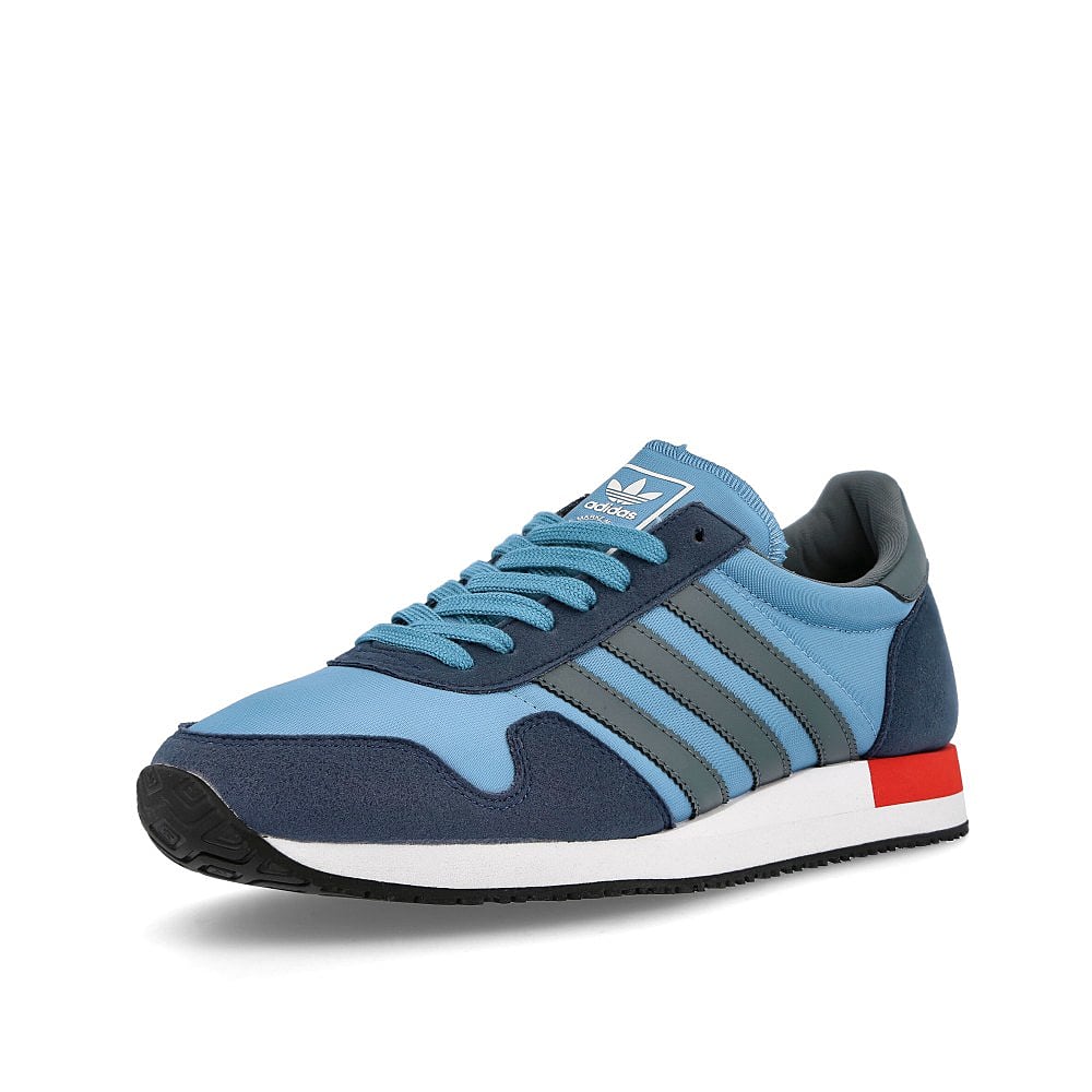 adidas usa 84 Crew Navy-Blue Oxide-Hazy Blue Sneakers Close Up | Overkill