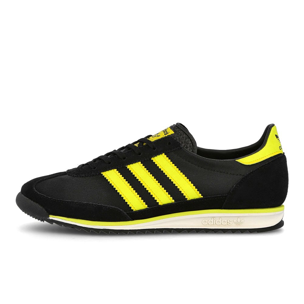 adidas sl 72 Core Black / Acid Yellow / Off White FX6672 | Overkill