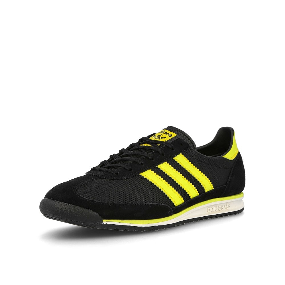 adidas sl 72 Core Black / Acid Yellow / Off White Detailfoto | Overkill