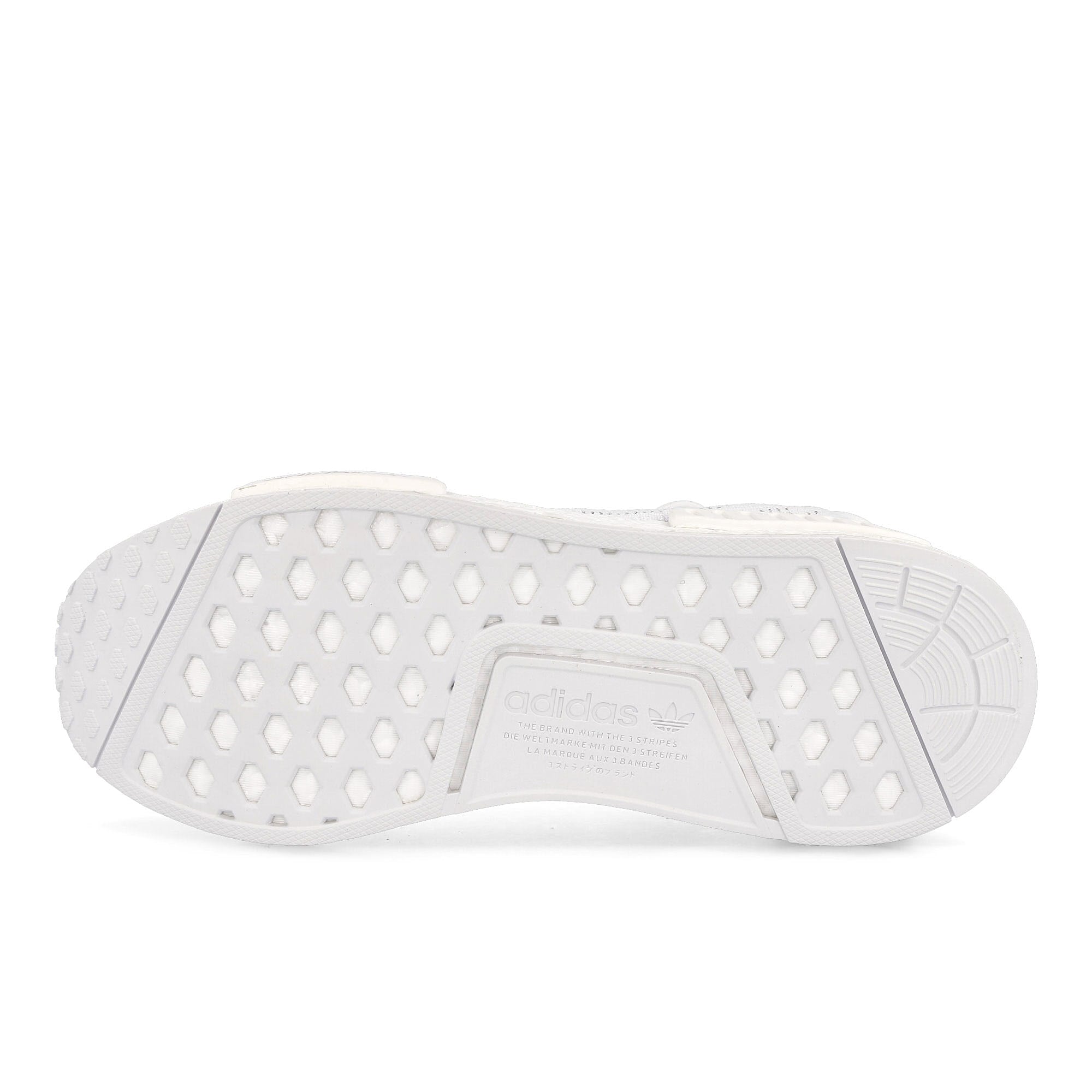 adidas nmd r1 primeknit Footwear White-Footwear White-Grey One Sneakers Detail View 1 | Overkill