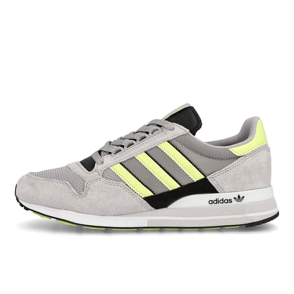 adidas zx 500 Grey Two-Semi Frozen Yellow-Core Black Sneakers FX6909 | Overkill