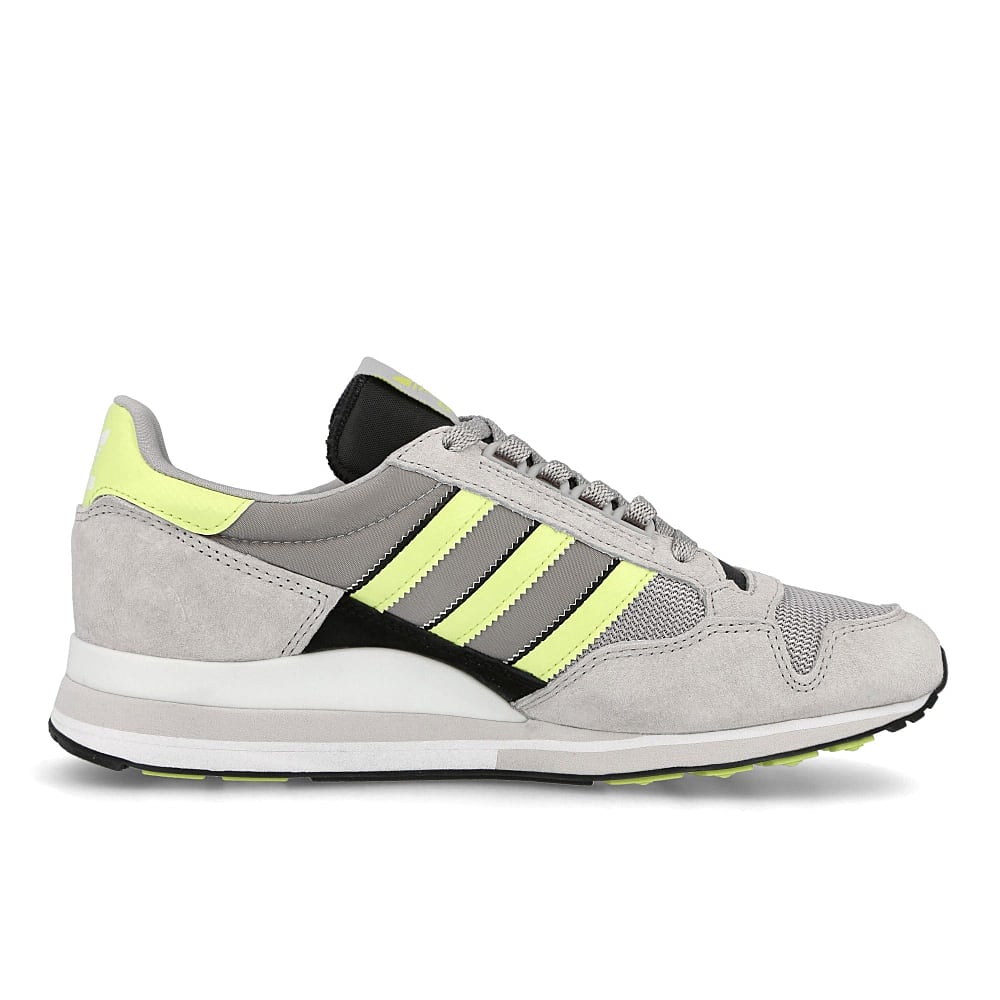 adidas zx 500 Grey Two-Semi Frozen Yellow-Core Black Sneakers Silhouette | Overkill