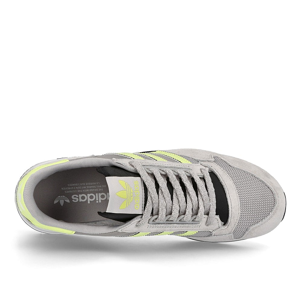 adidas zx 500 Grey Two-Semi Frozen Yellow-Core Black Sneakers Detailfoto | Overkill