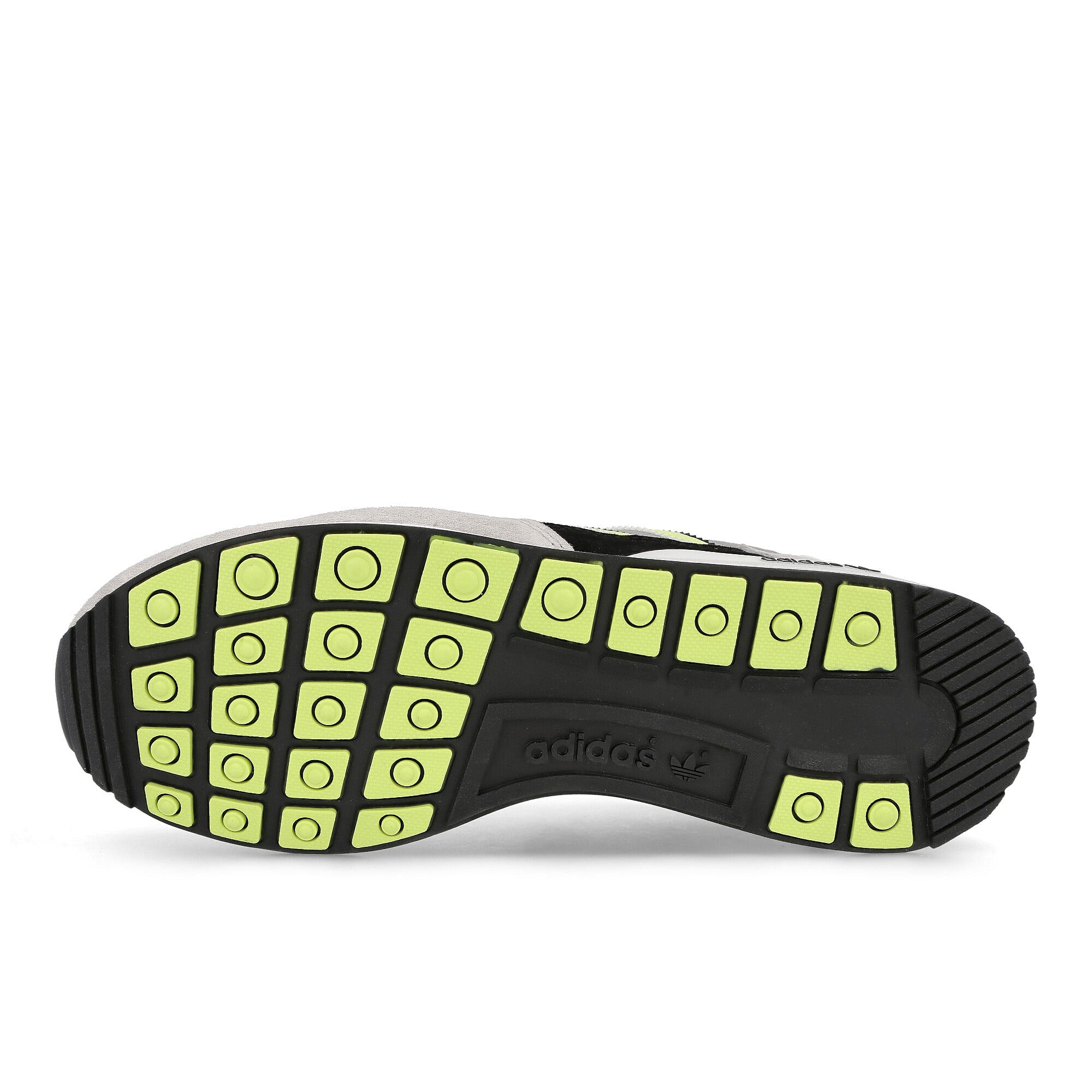 adidas zx 500 Grey Two-Semi Frozen Yellow-Core Black Sneakers Detail View 1 | Overkill