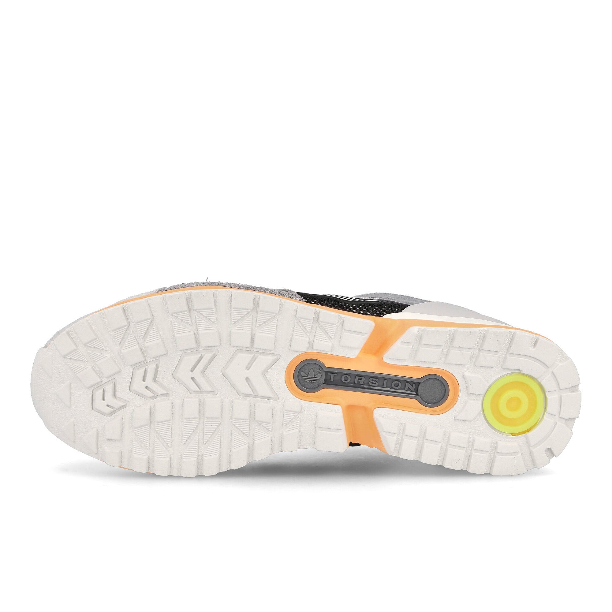 adidas zx 10.000 c Grey Two-Crystal White-Acid Orange Sneakers Detail View 1 | Overkill