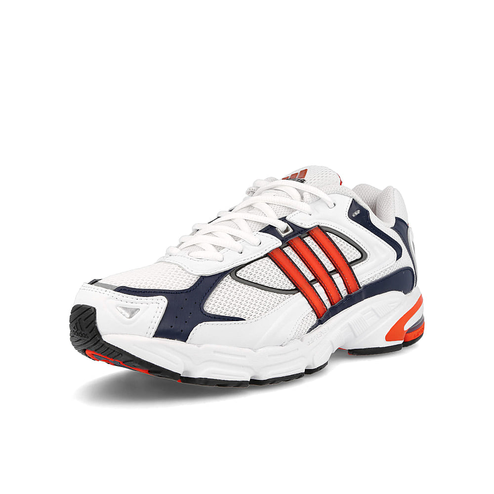 adidas Response CL Footwear White-Collegiate Orange-Collegiate Navy Sneakers Close Up | Overkill