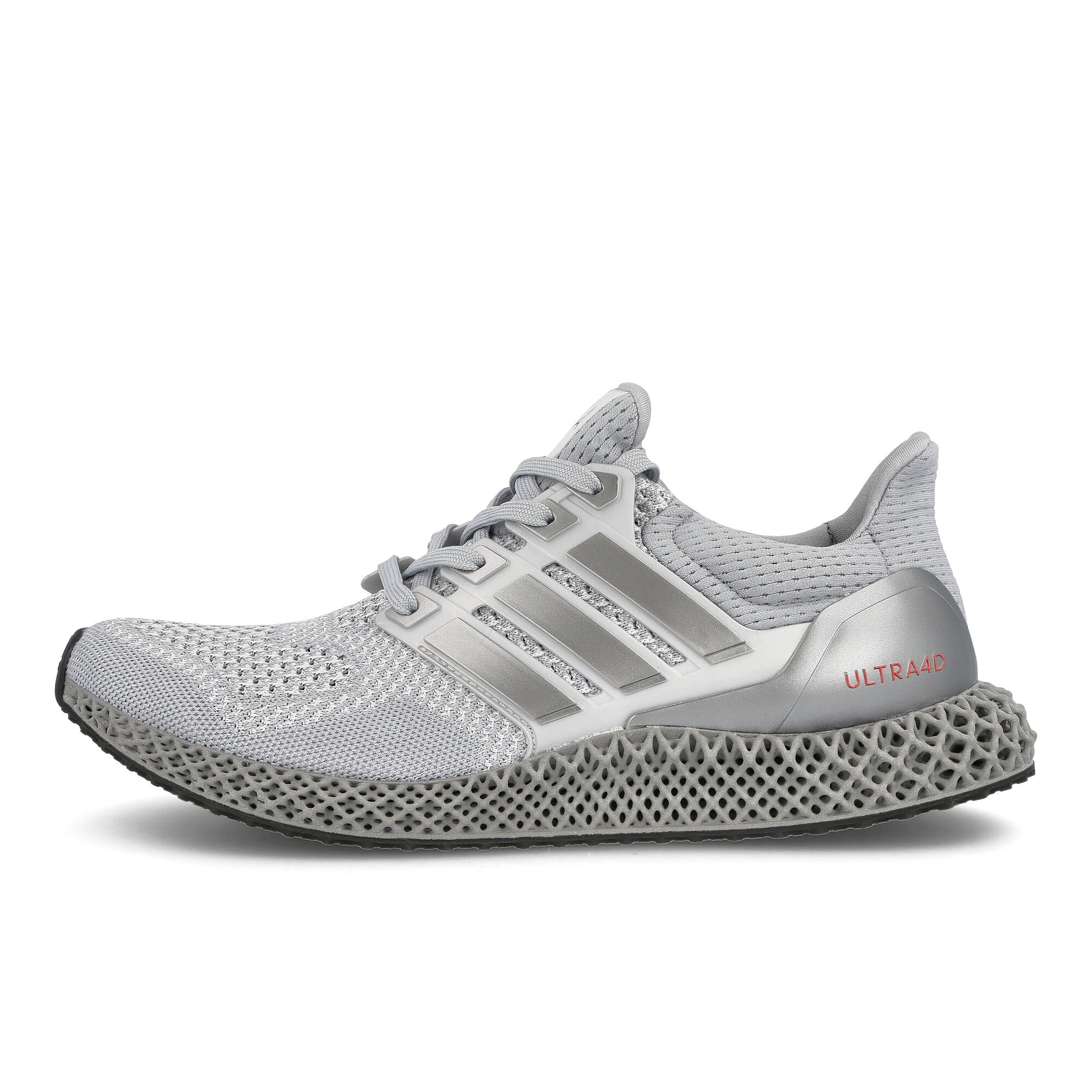 adidas NASA x adidas Ultra4D Halo Silver / Silver Met. / Solar Red FX7753 | Overkill