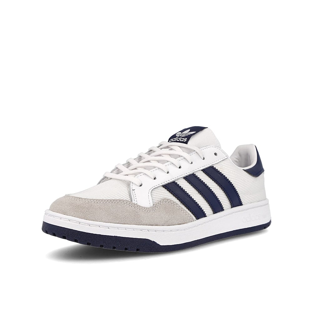 adidas team court Running White-Collegiate Navy-Collegiate Navy Sneakers Close Up | Overkill