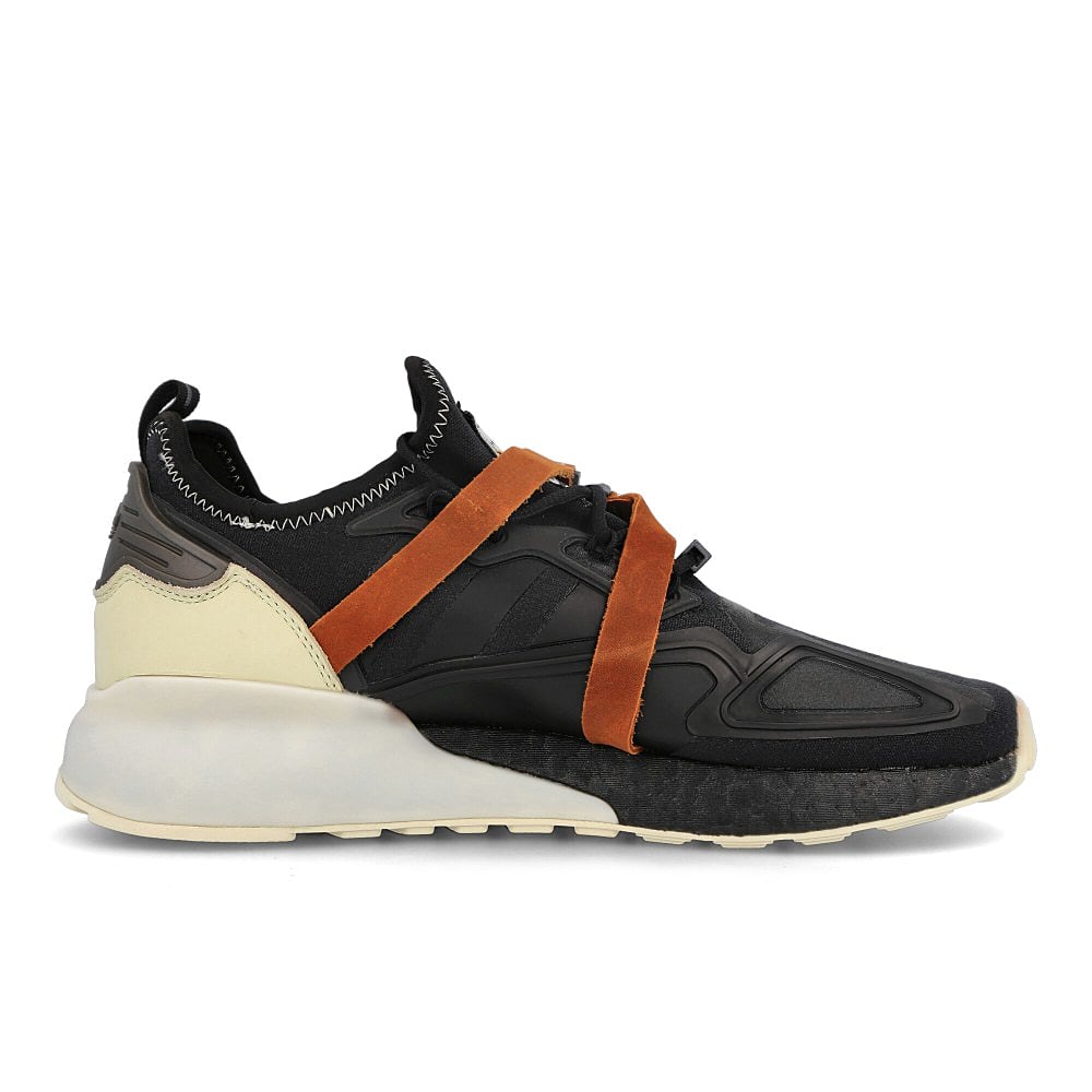 adidas Star Wars x adidas ZX 2K BOOST Hansolo Core Black-Core Black-Sand Sneakers Silhouette | Overkill