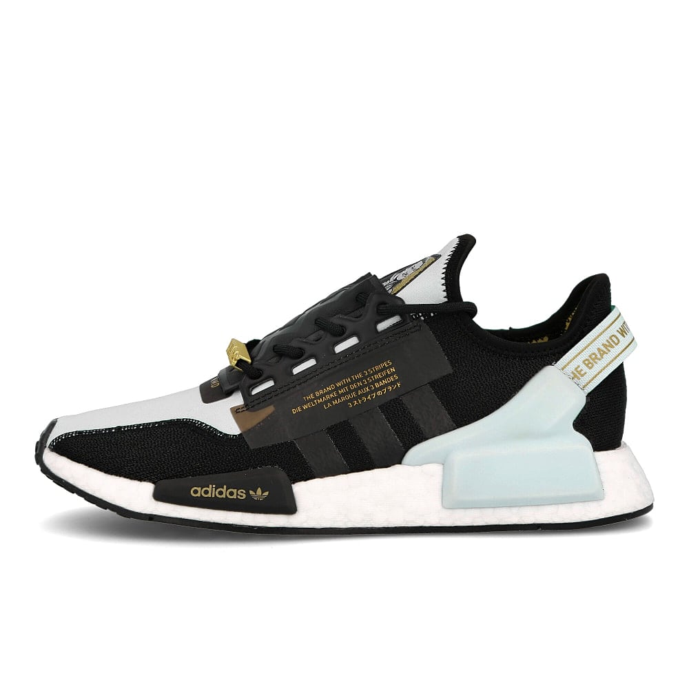 adidas Star Wars x adidas NMD R1.V2 Lando Sky Tint-Core Black-Gold Metallic Sneakers FX9300 | Overkill