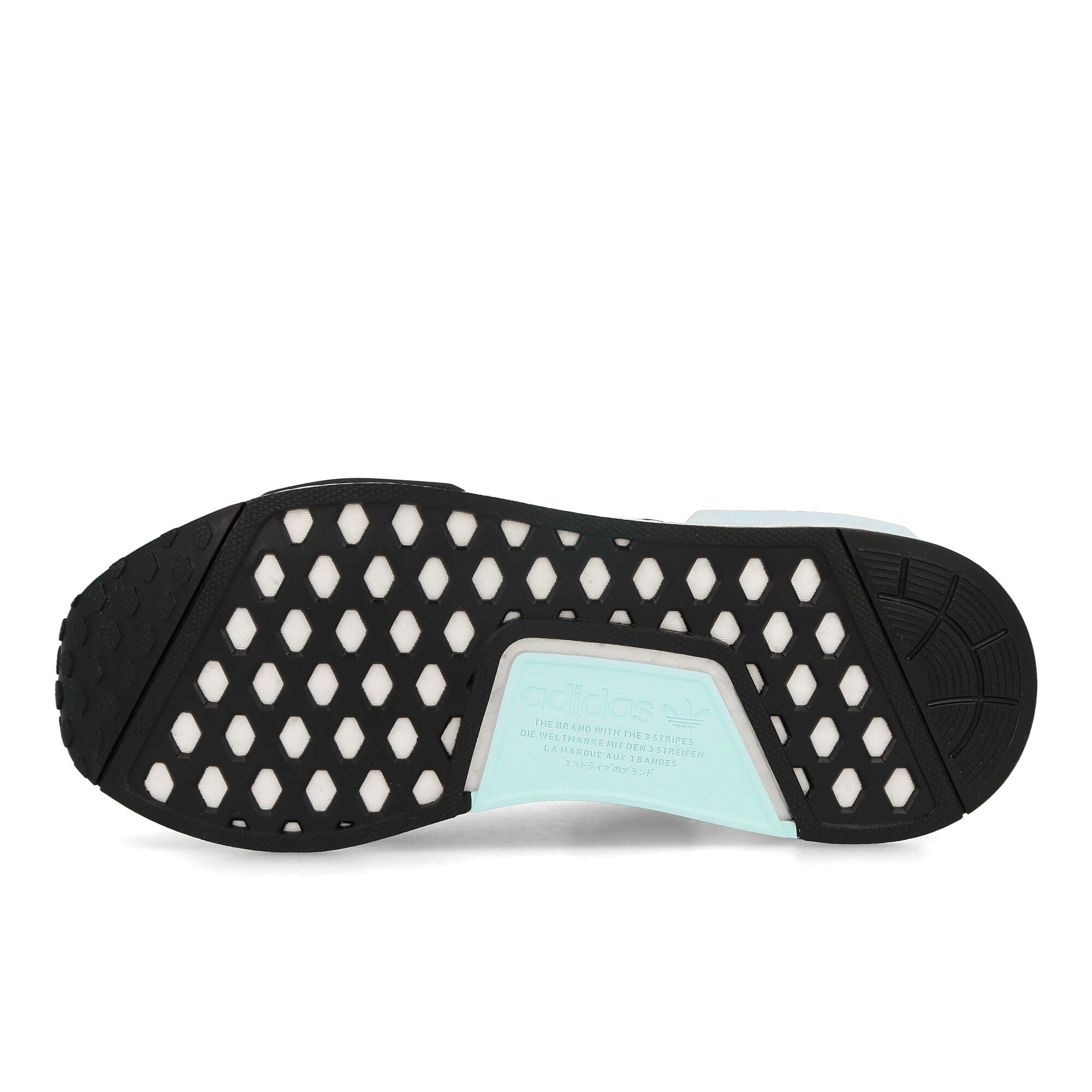 adidas Star Wars x adidas NMD R1.V2 Lando Sky Tint-Core Black-Gold Metallic Sneakers Detail View 1 | Overkill