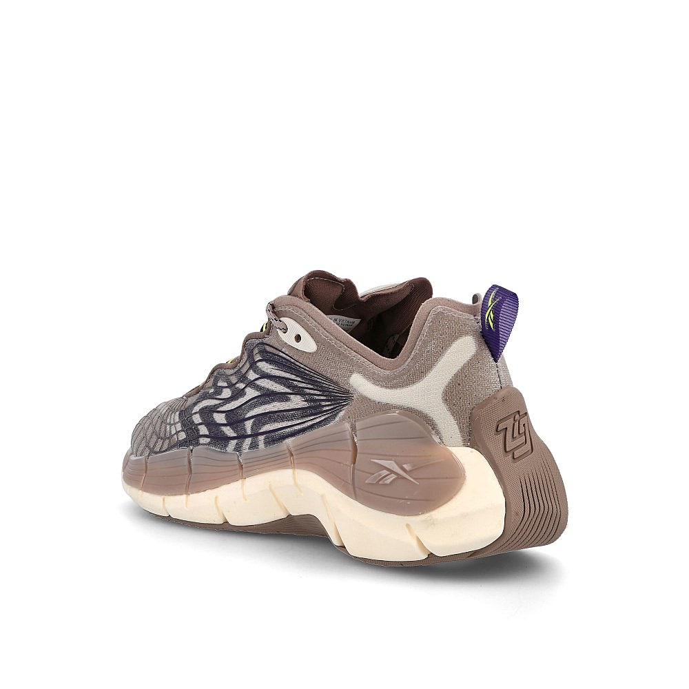 Reebok zig kinetica ii Boulder Grey / Dark Orchid / Classic White Close-up | Overkill