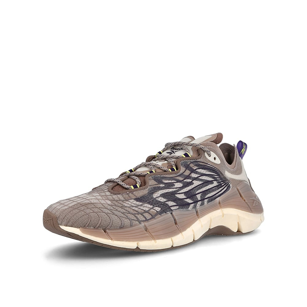Reebok zig kinetica ii Boulder Grey / Dark Orchid / Classic White Detailfoto | Overkill