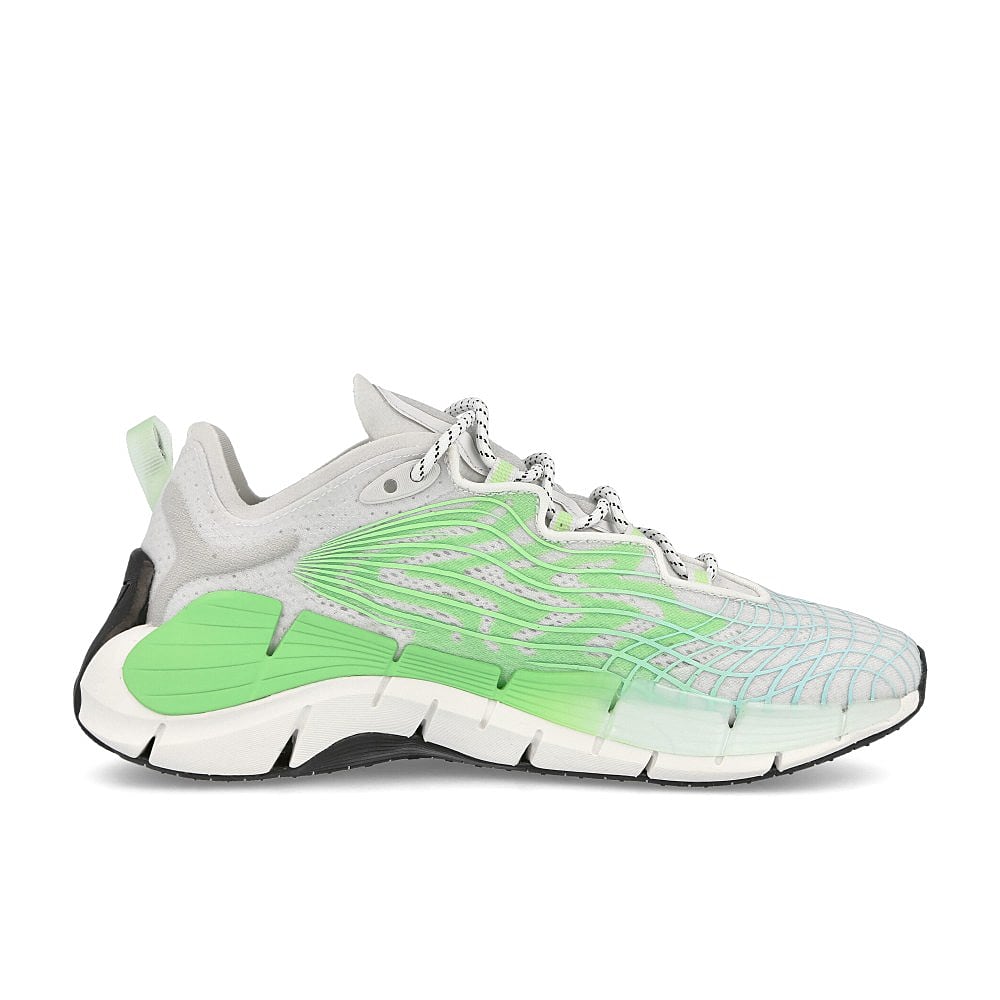 Reebok wmns zig kinetica ii Digital Glow / Neon Mint / True Grey 1 Material | Overkill
