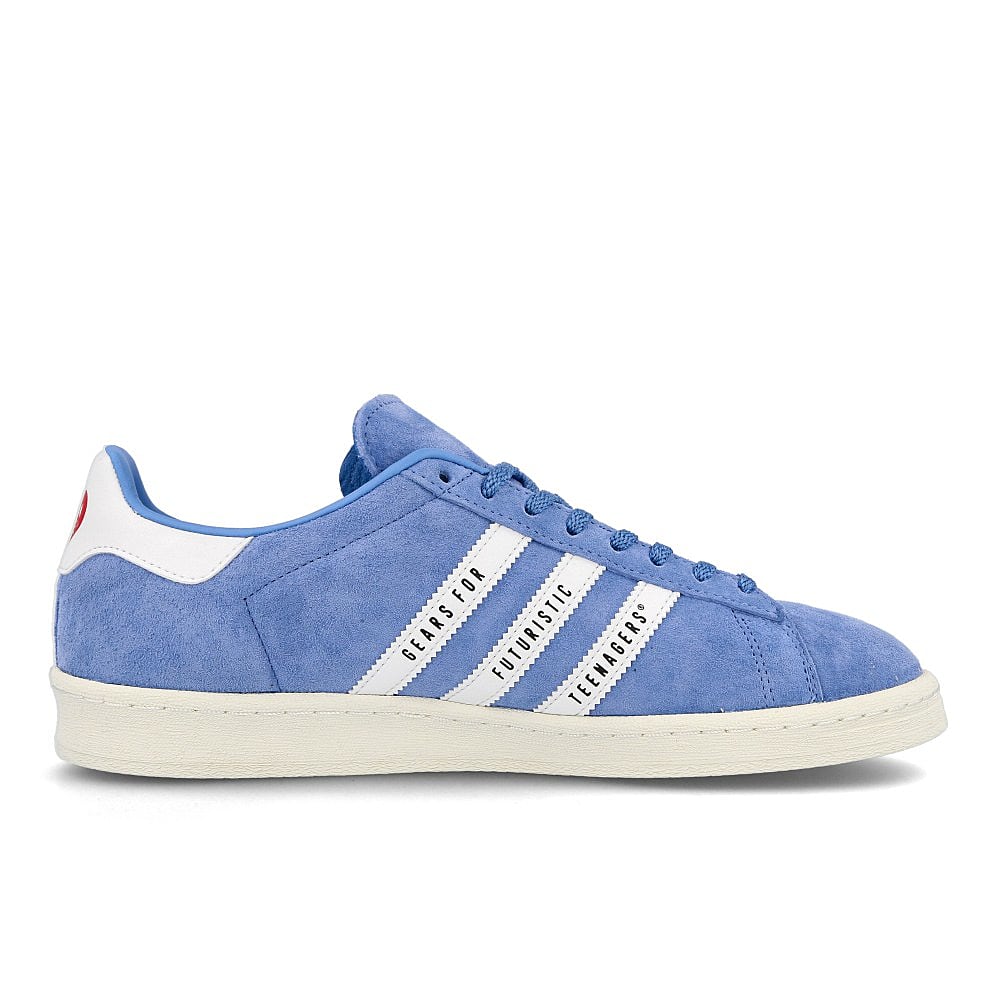 adidas Human Made x adidas Campus Light Blue-Footwear White-Off White Sneakers Silhouette | Overkill