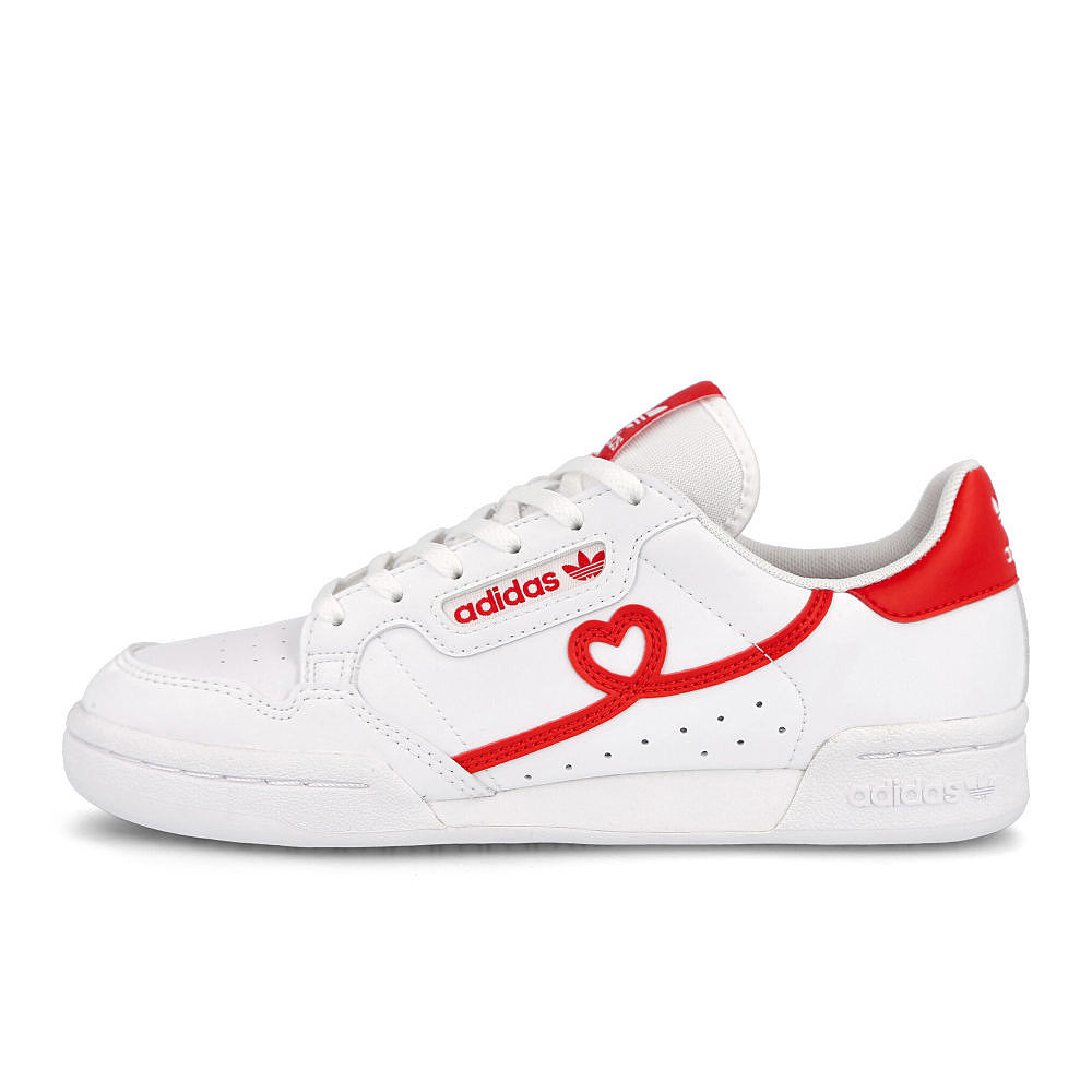 adidas continental 80 junior Footwear White-Vivid Red-Footwear White Sneakers FY2578 | Overkill