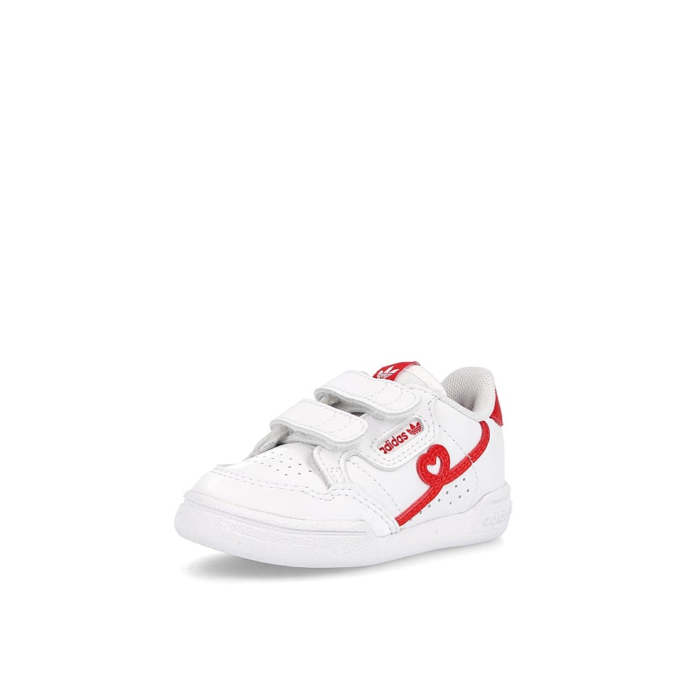adidas continental 80 cf infants Footwear White / Vivid Red / Footwear White Detailfoto | Overkill