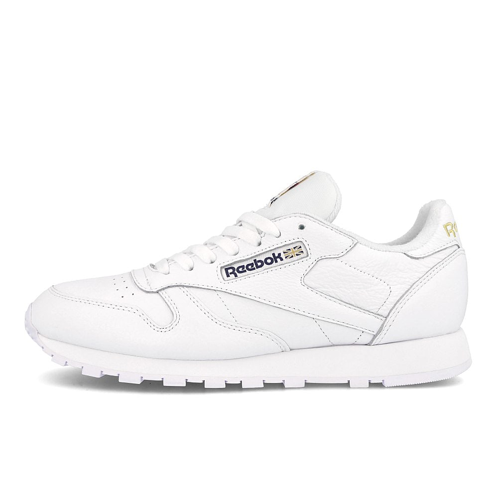 Reebok classic leather mu hotel White-Collegiate Navy-Matte Gold Sneakers FY2815 | Overkill