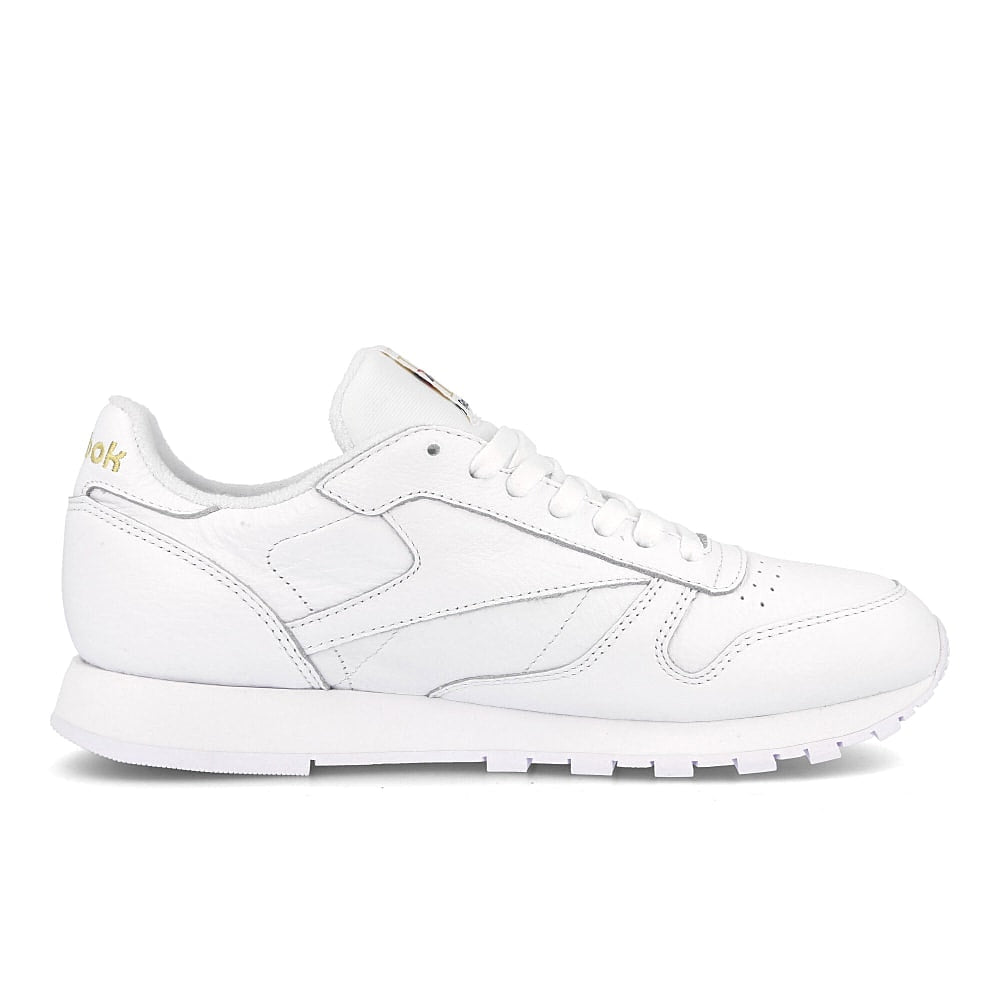 Reebok classic leather mu hotel White-Collegiate Navy-Matte Gold Sneakers Silhouette | Overkill