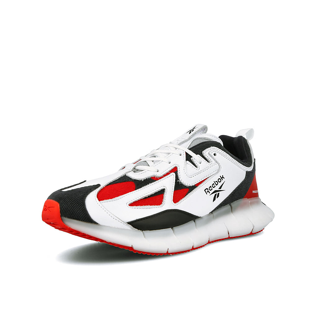 Reebok Angus Chiang x Reebok ZIG Kinetica Concept_Type2 White-Vector Red-Black Sneakers Close Up | Overkill