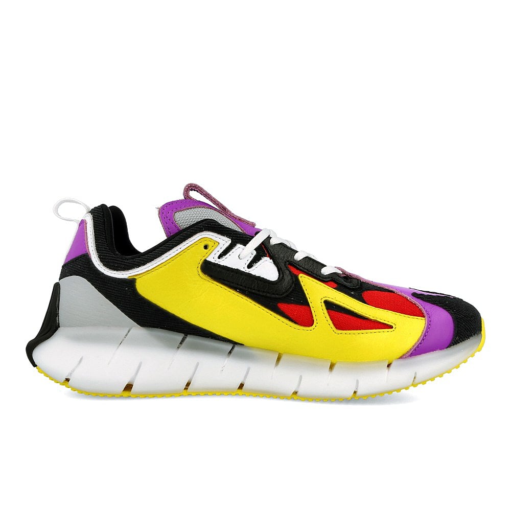 Reebok Angus Chiang x Reebok ZIG Kinetica Concept_Type2 Pigment Purple-Bright Yellow-Black Sneakers Silhouette | Overkill