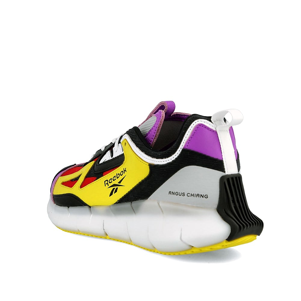 Reebok Angus Chiang x Reebok ZIG Kinetica Concept_Type2 Pigment Purple-Bright Yellow-Black Sneakers Material | Overkill