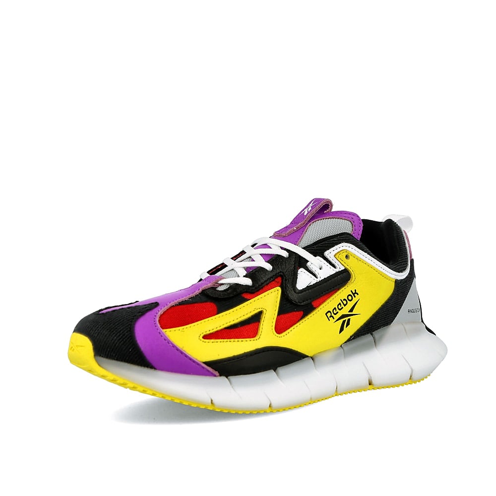 Reebok Angus Chiang x Reebok ZIG Kinetica Concept_Type2 Pigment Purple-Bright Yellow-Black Sneakers Close Up | Overkill