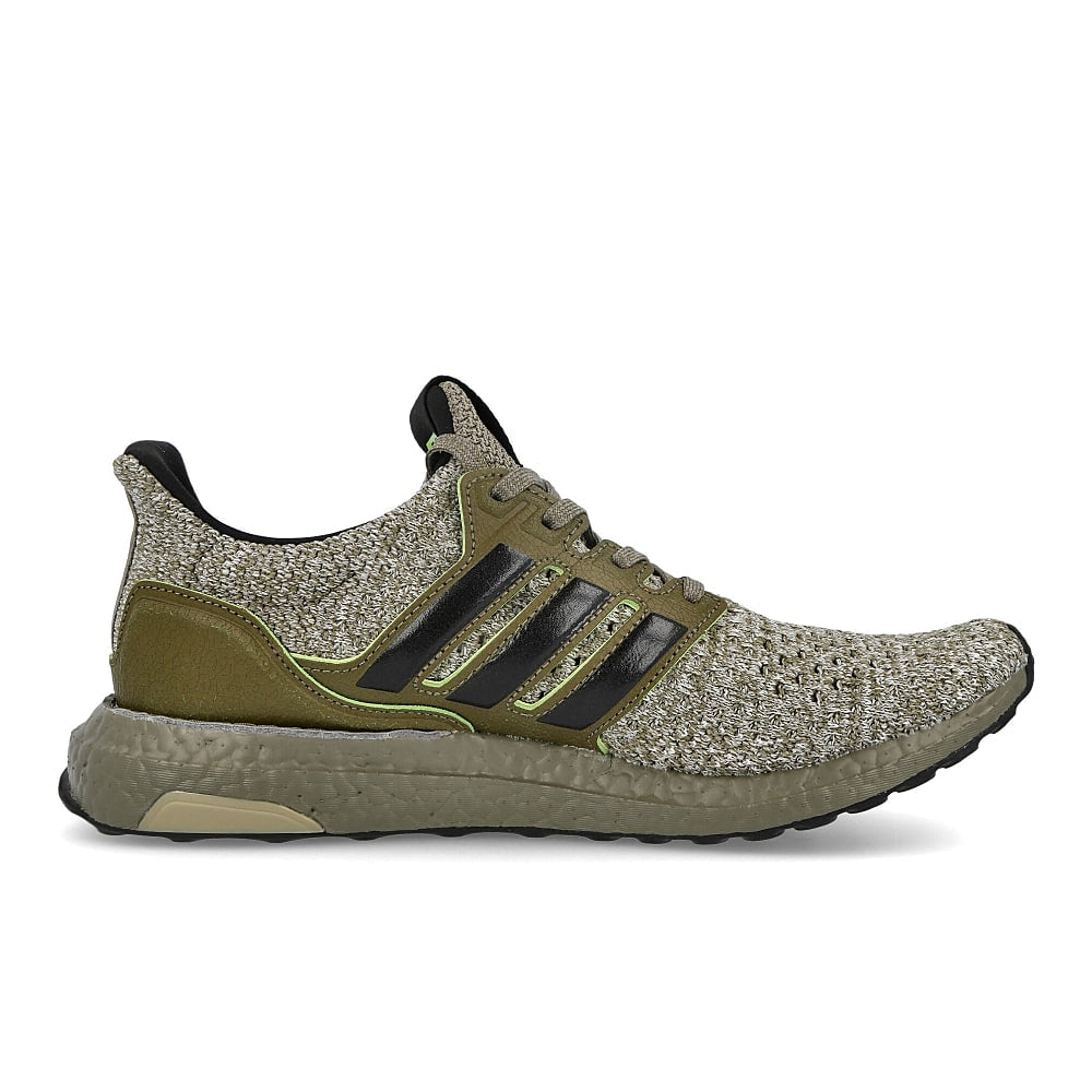 adidas Star Wars x adidas UltraBOOST Yoda Trace Cargo-Core Black-Raw Khaki Sneakers Silhouette | Overkill