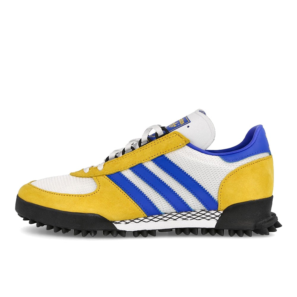 adidas marathon tr Footwear White-Bold Gold-Blue Sneakers FY3683 | Overkill