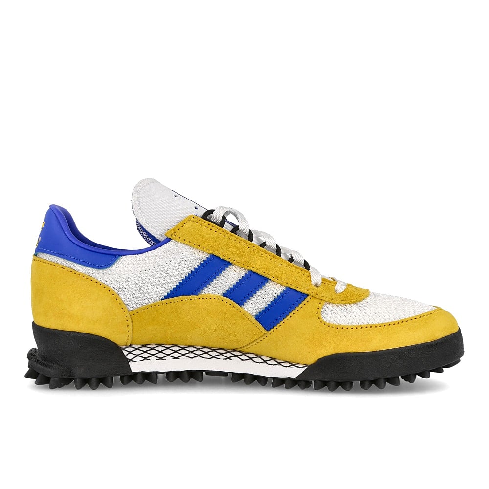adidas marathon tr Footwear White-Bold Gold-Blue Sneakers Silhouette | Overkill