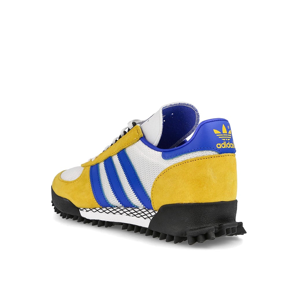 adidas marathon tr Footwear White-Bold Gold-Blue Sneakers Material | Overkill