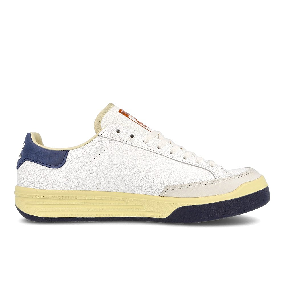 adidas consortium rod laver Core White-Core White-Collegiate Navy Sneakers Silhouette | Overkill