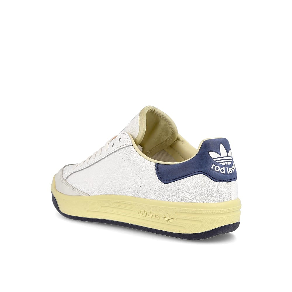 adidas consortium rod laver Core White-Core White-Collegiate Navy Sneakers Material | Overkill