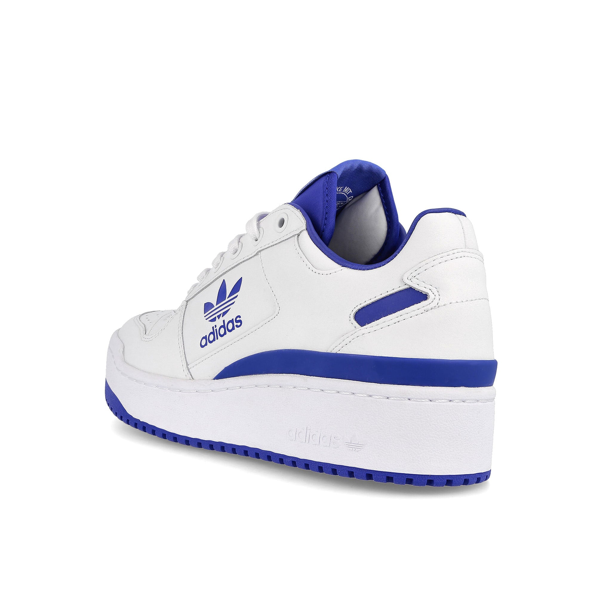 adidas wmns forum bold Footwear White-Footwear White-Team Royal Blue Sneakers Material | Overkill
