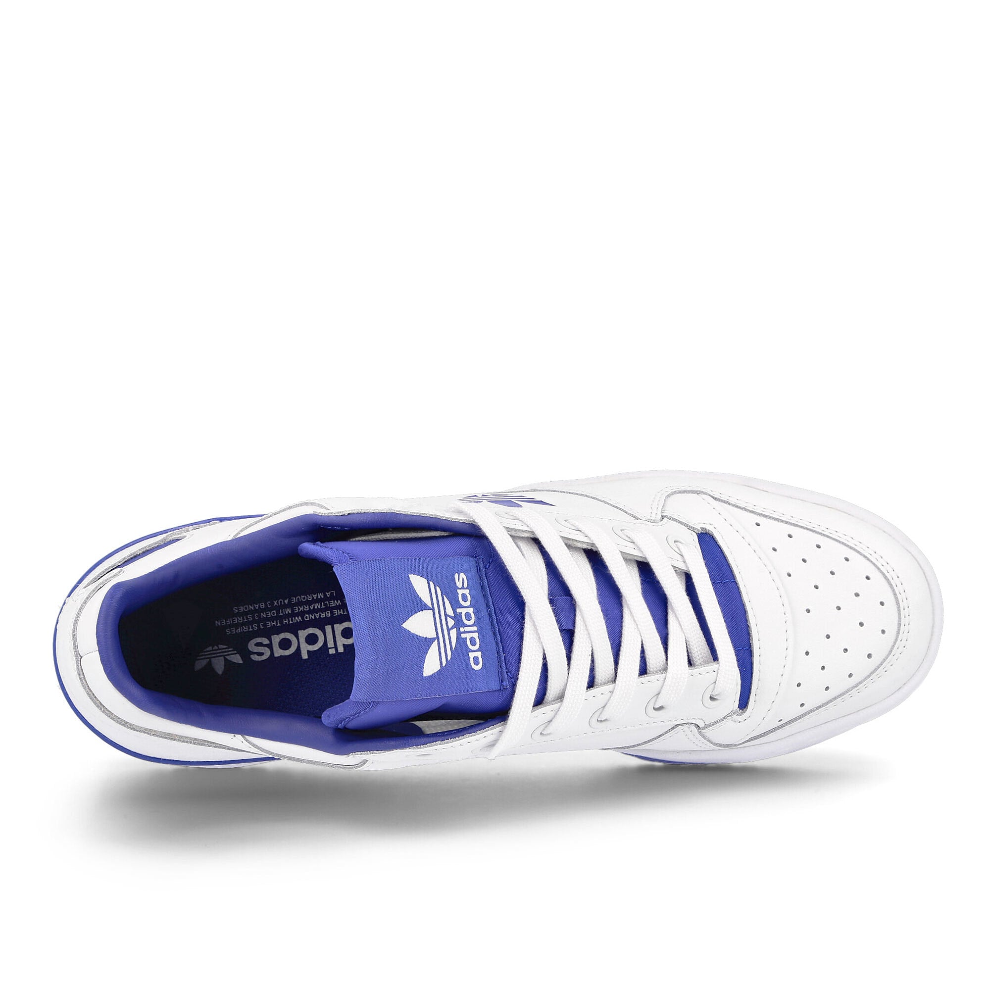 adidas wmns forum bold Footwear White-Footwear White-Team Royal Blue Sneakers Detailfoto | Overkill