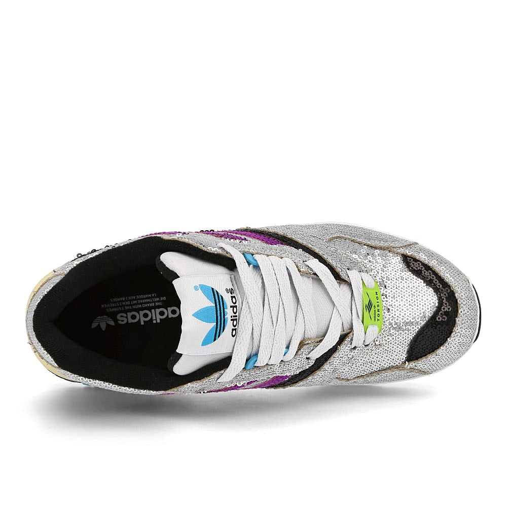 adidas wmns zx 4000 Crystal White-Shock Purple-Core Black Sneakers Detailfoto | Overkill