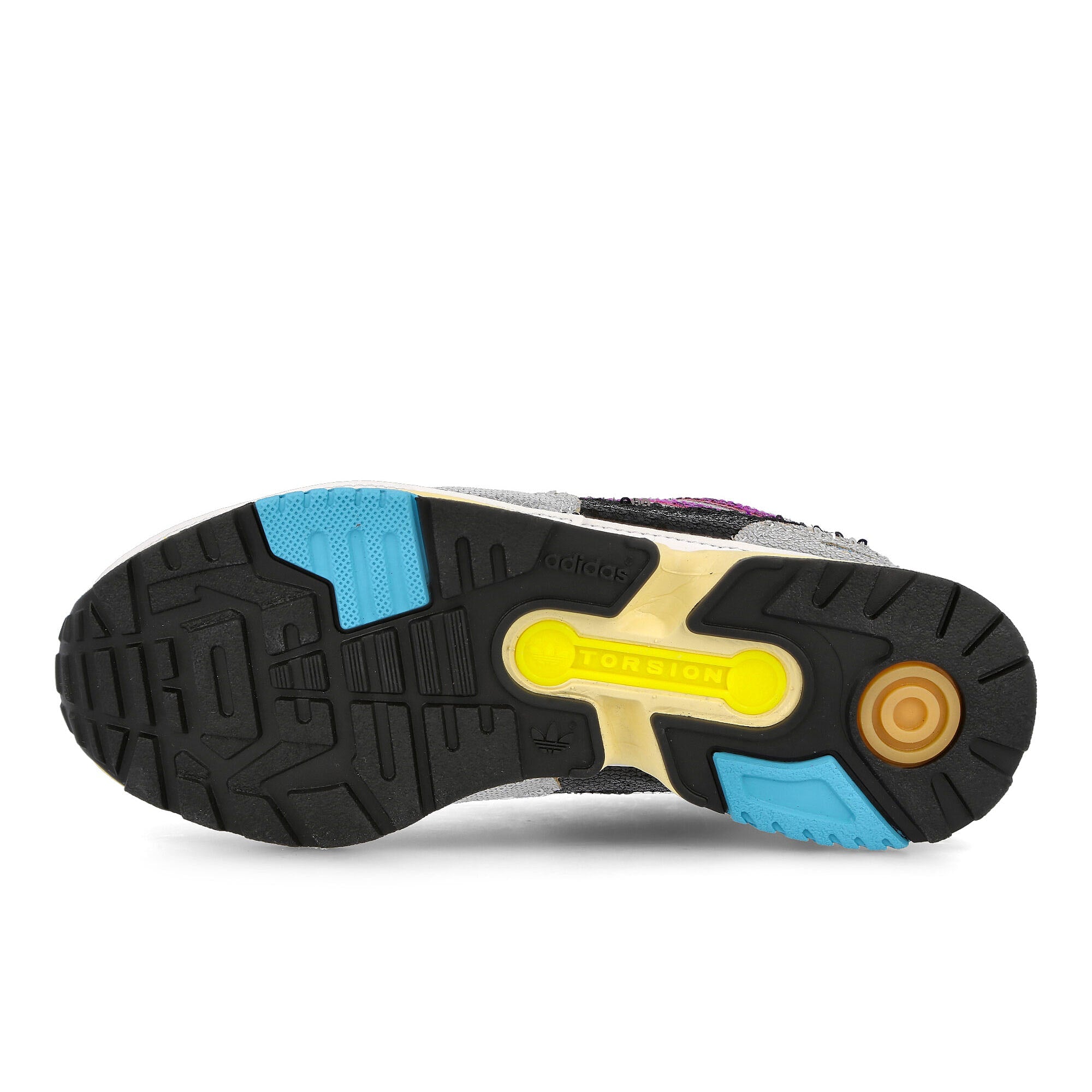 adidas wmns zx 4000 Crystal White-Shock Purple-Core Black Sneakers Detail View 1 | Overkill