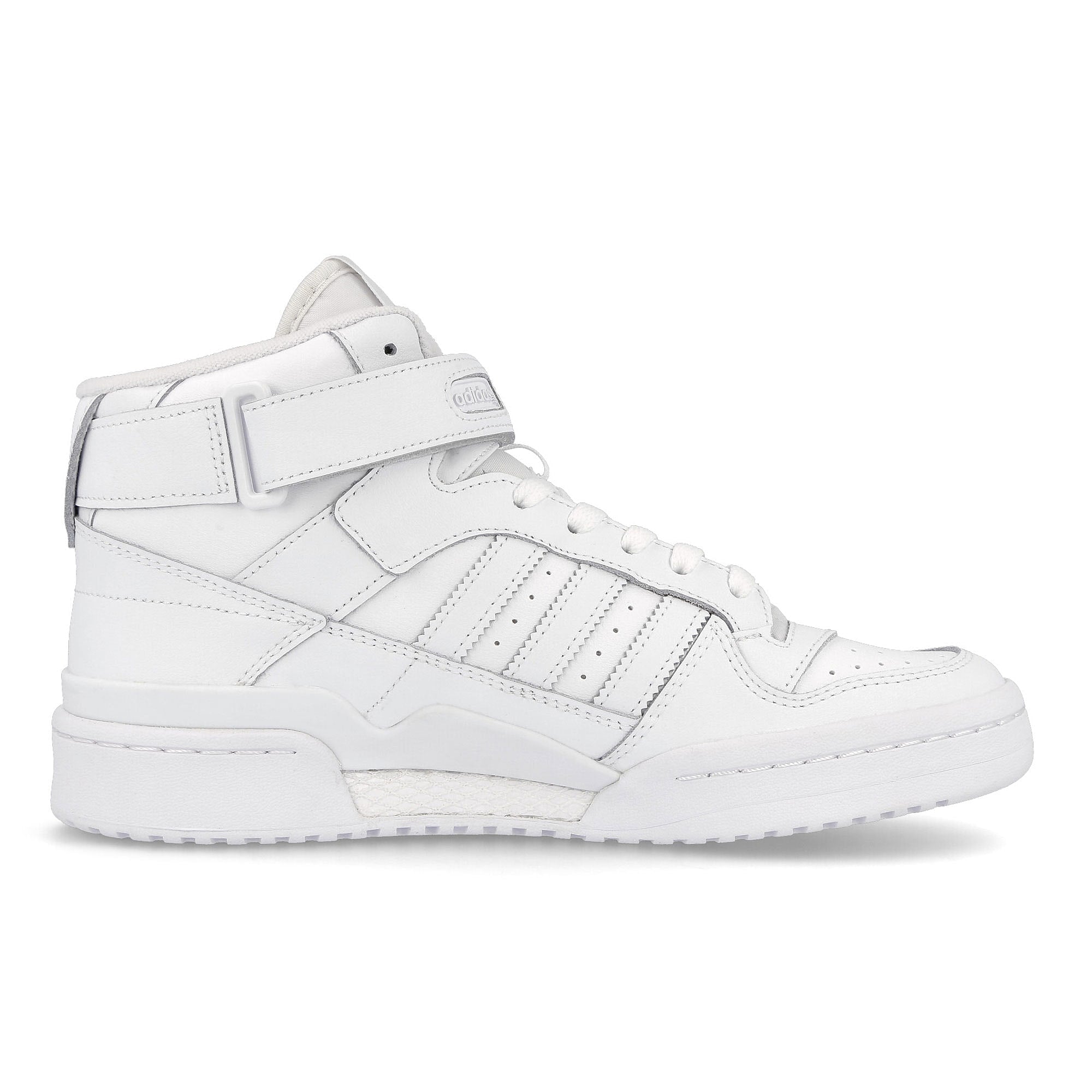 adidas forum mid Footwear White / Footwear White / Footwear White Material | Overkill