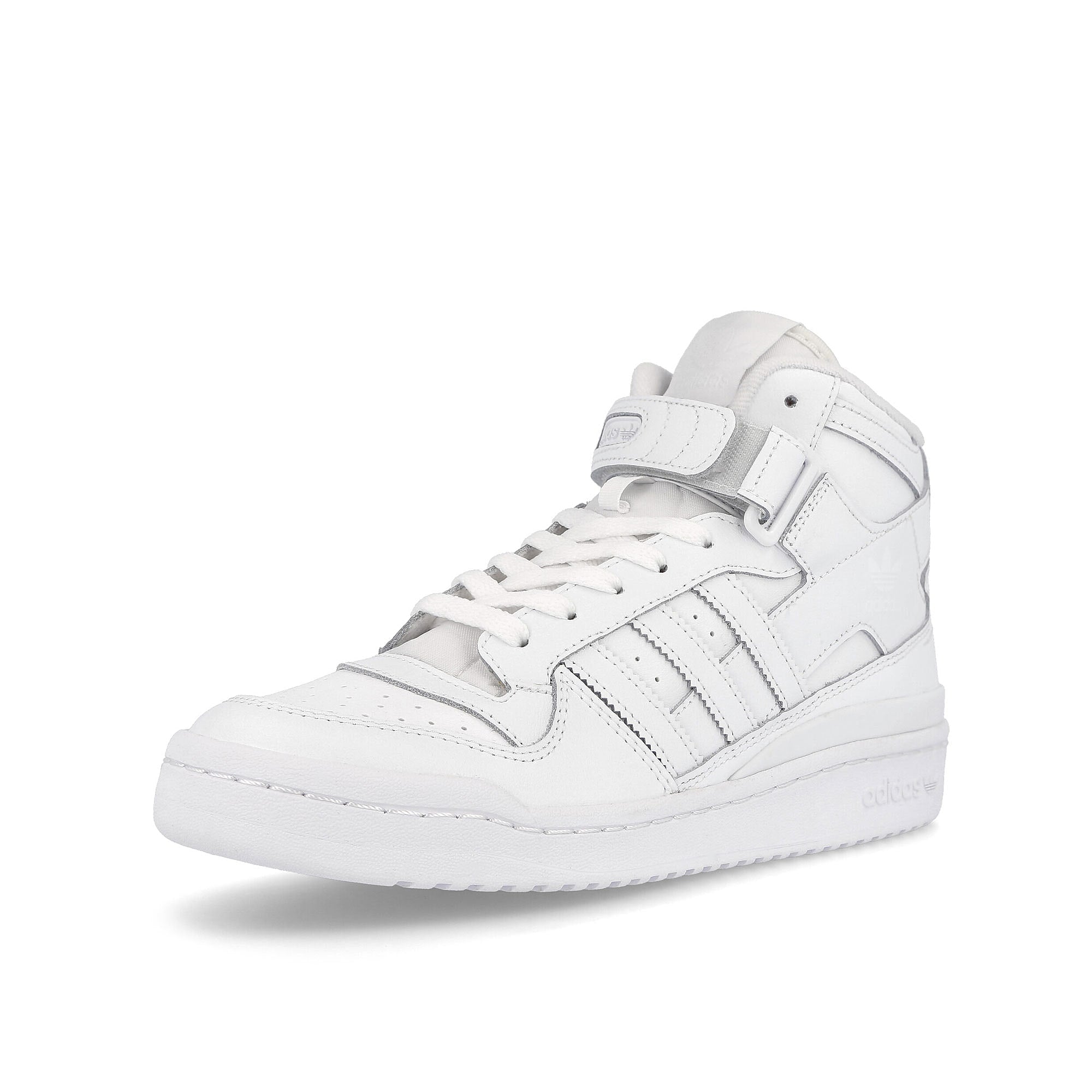 adidas forum mid Footwear White / Footwear White / Footwear White Detailfoto | Overkill