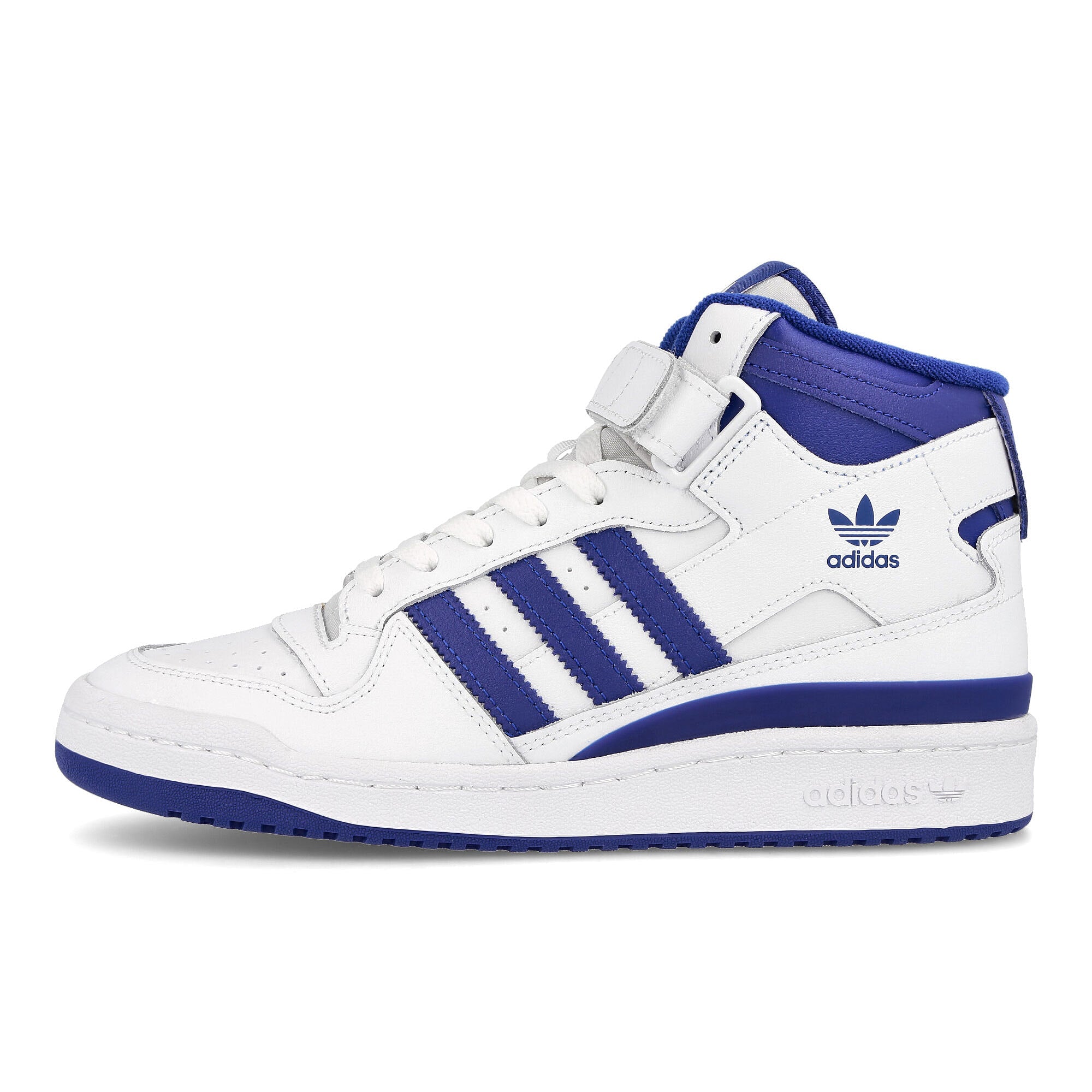 adidas forum mid Footwear White / Team Royal Blue / Footwear White FY4976 | Overkill