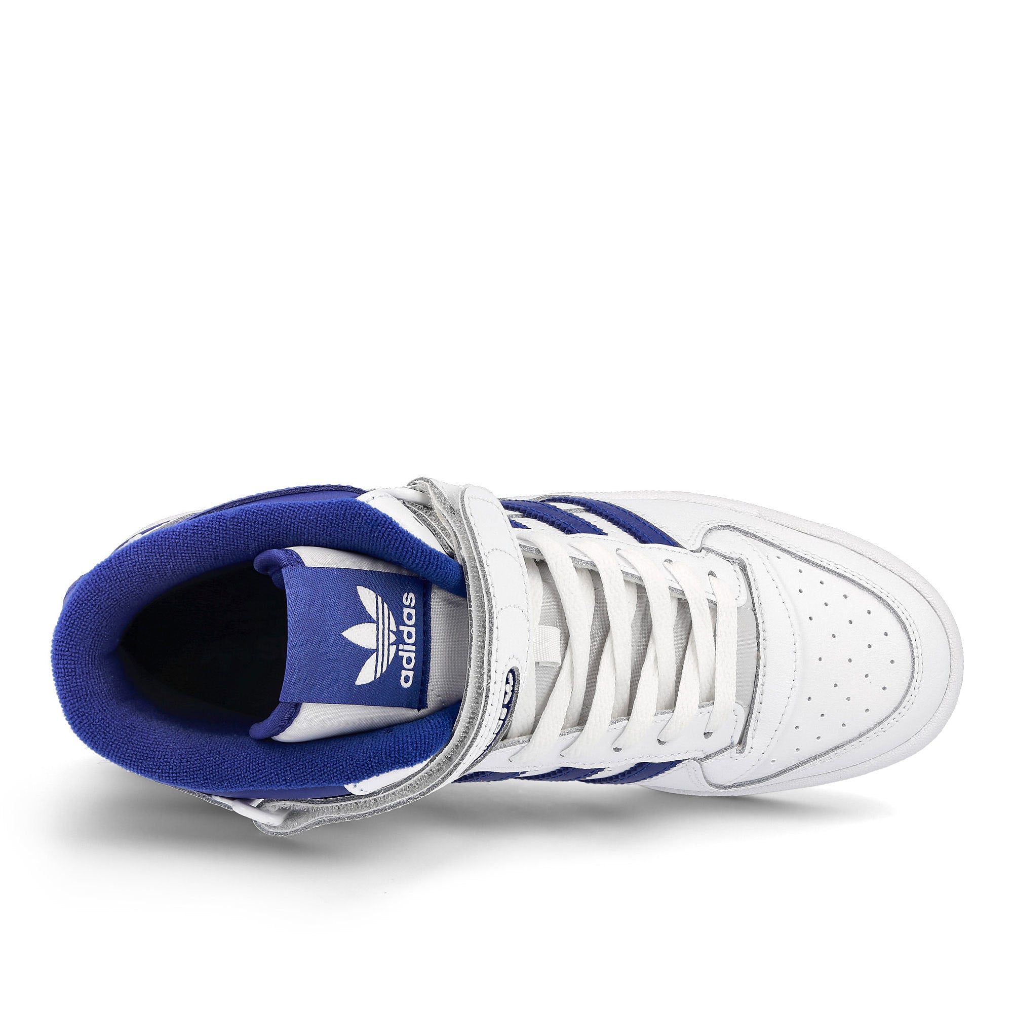 adidas forum mid Footwear White / Team Royal Blue / Footwear White Detail view 1 | Overkill